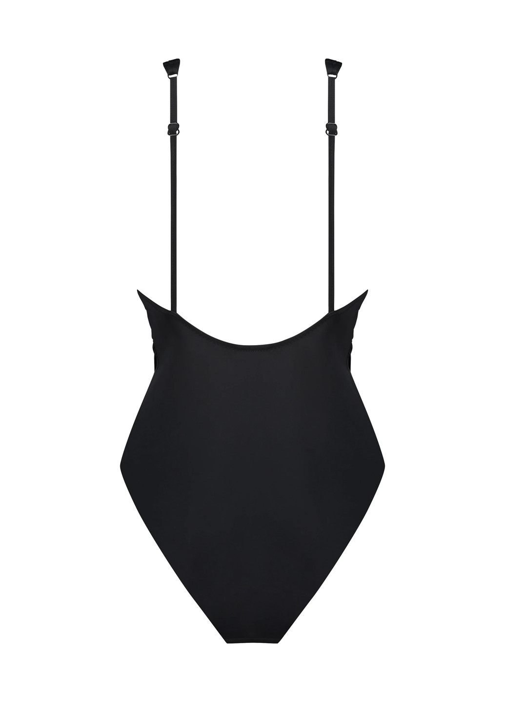 Черный демисезонный купальник слитный, майо Hunkemoller