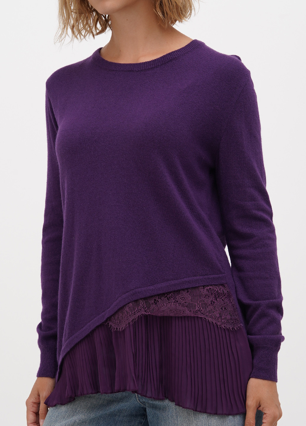 Фиолетовый демисезонный джемпер джемпер Sassofono