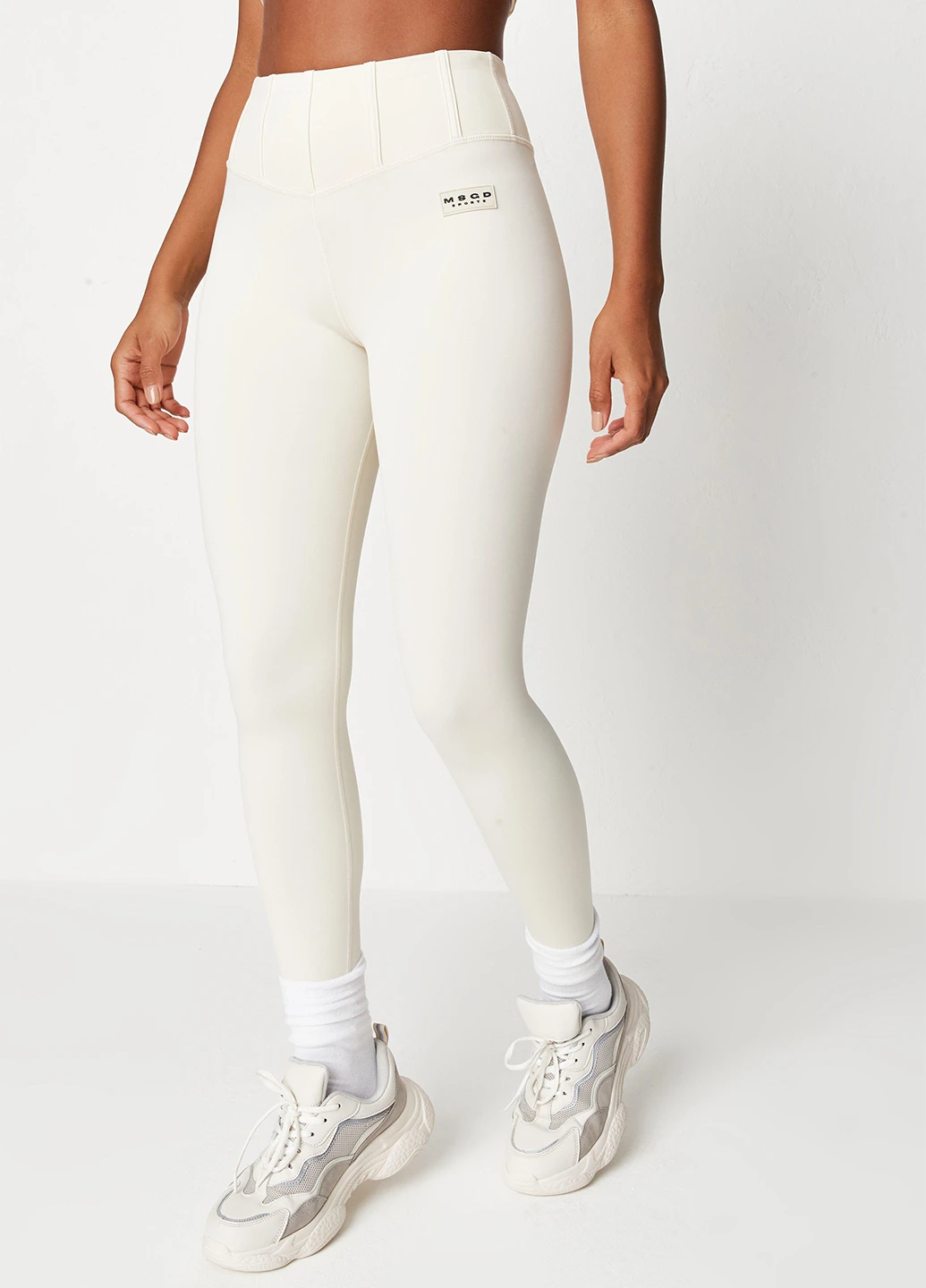 Молочные демисезонные леггинсы Missguided