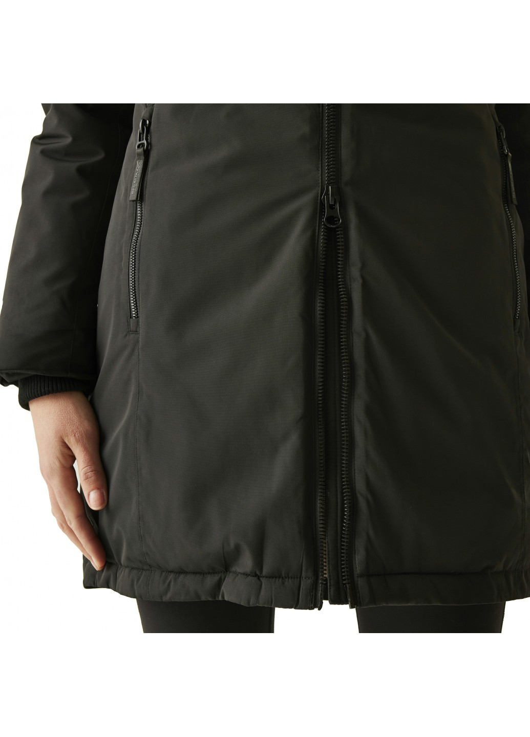 Черная зимняя куртка куртка-пальто Regatta Women's Marron