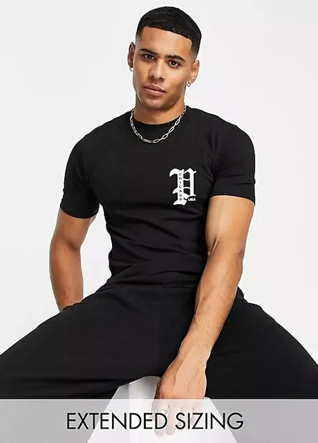 Черная футболка Asos