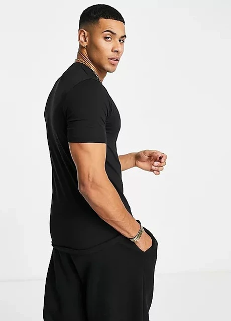 Черная футболка Asos