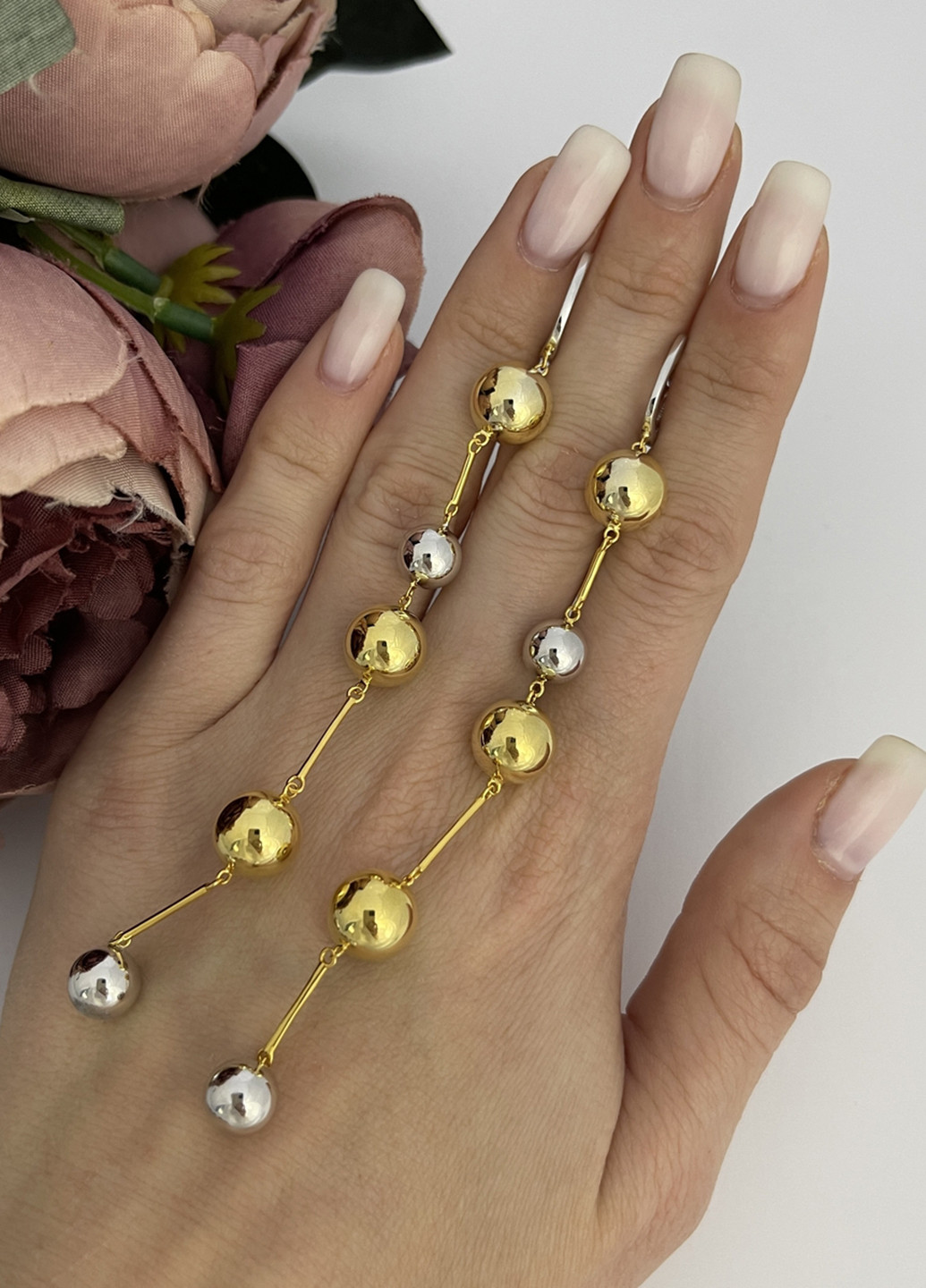 Сережки Silver Flame (251150754)