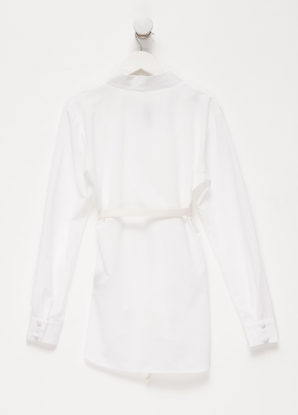 Белая летняя блуза на запах Laura Bettini