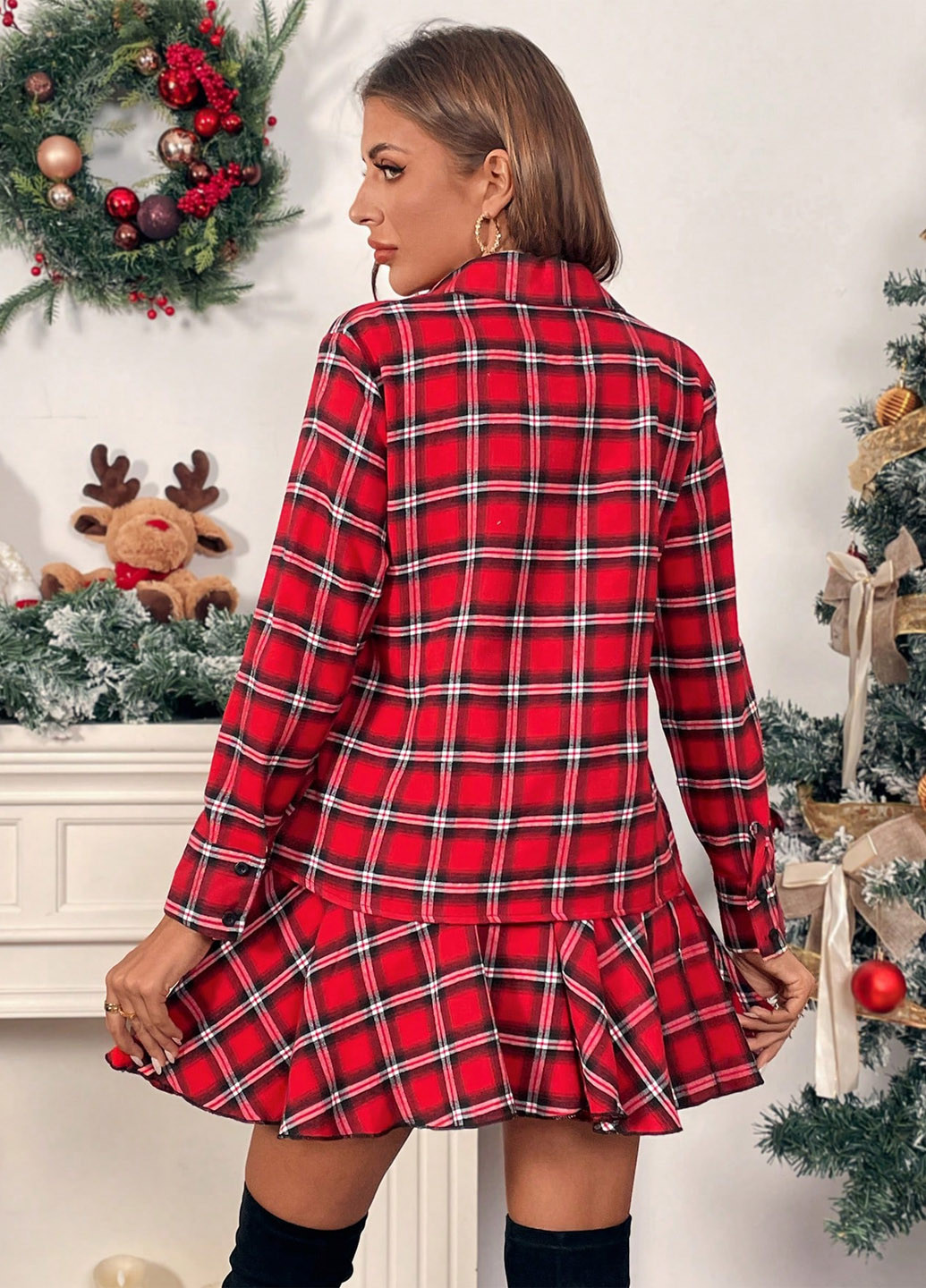 Костюм (рубашка, юбка) SHEIN (346756356)