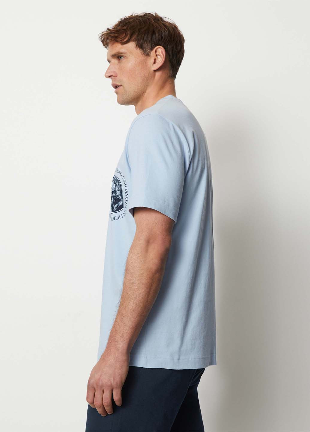 Голубая футболка Marc O'Polo