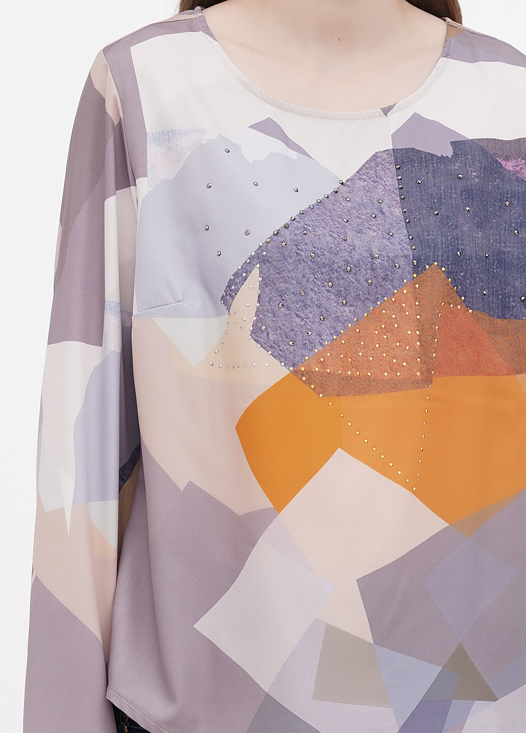 Комбінована блузка Minus