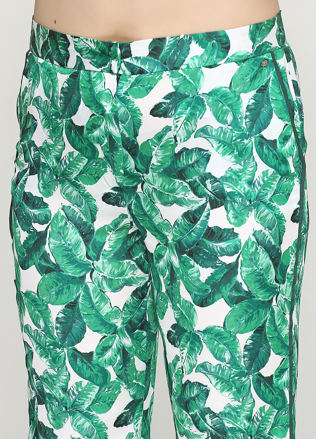 Зеленые кэжуал летние прямые брюки Pedro Del Hierro