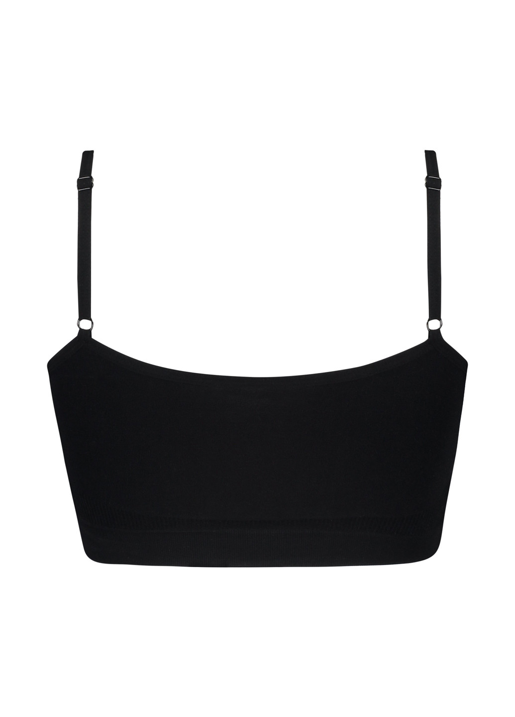 Чорний топ бюстгальтер Hunkemoller без кісточок поліамід