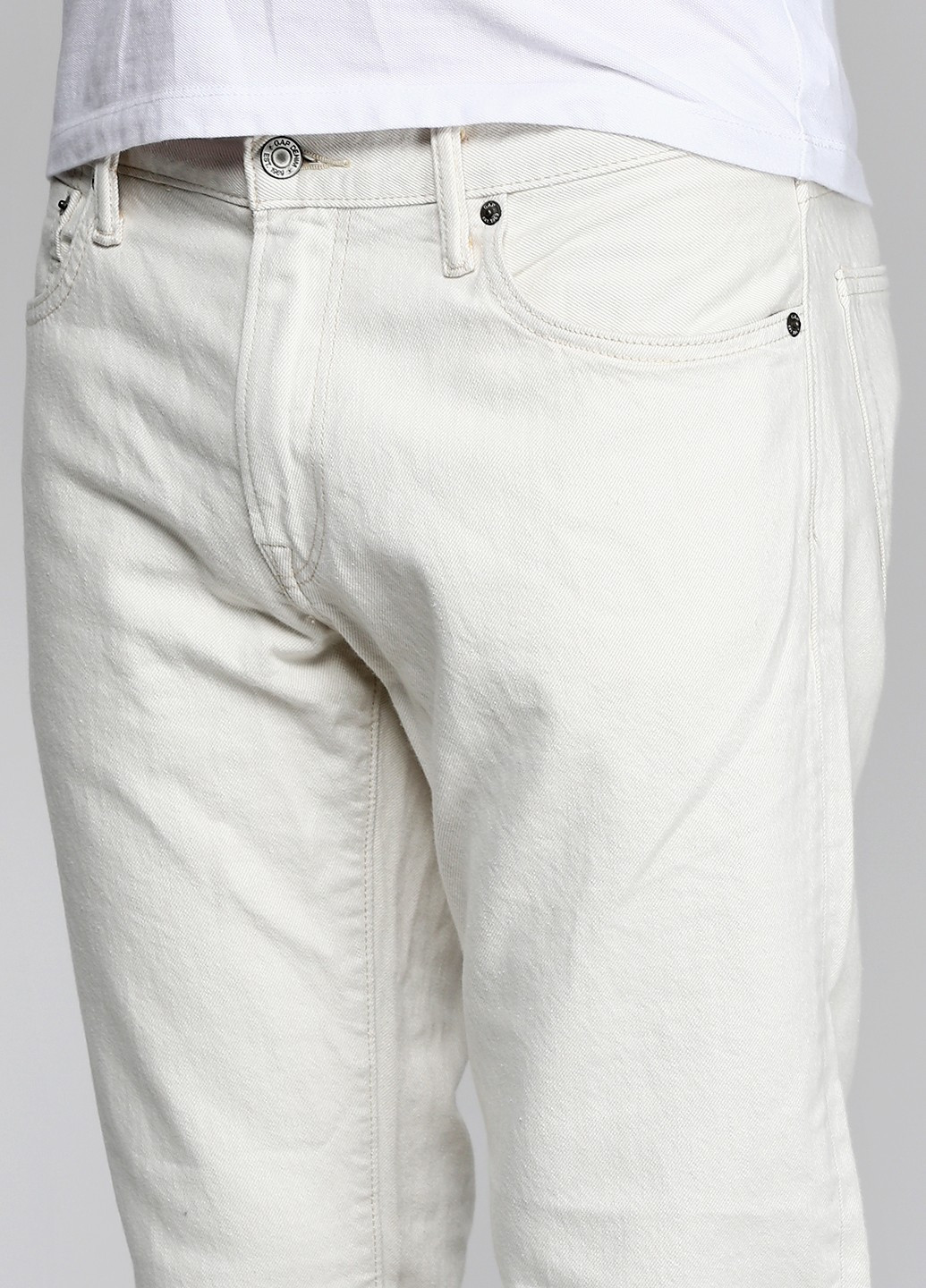 Бежевые демисезонные прямые джинсы Gap