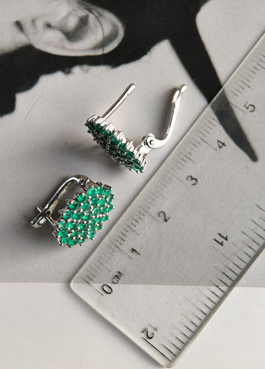 Сережки Silver Flame (369649117)