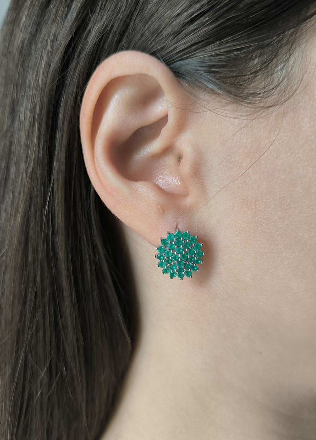 Сережки Silver Flame (369649117)