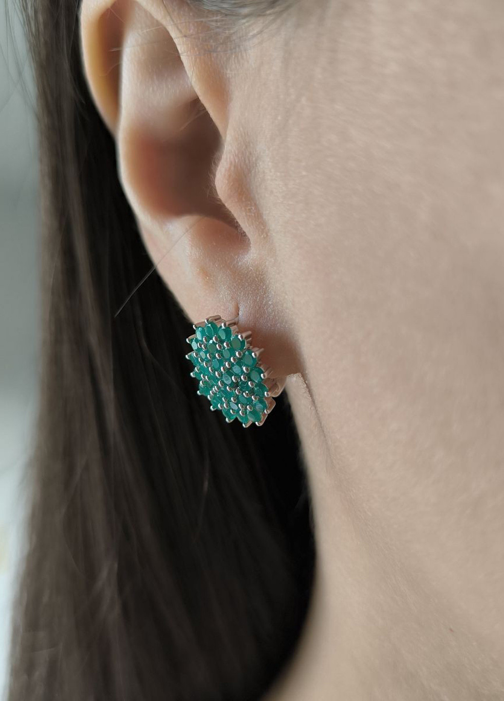 Сережки Silver Flame (369649117)