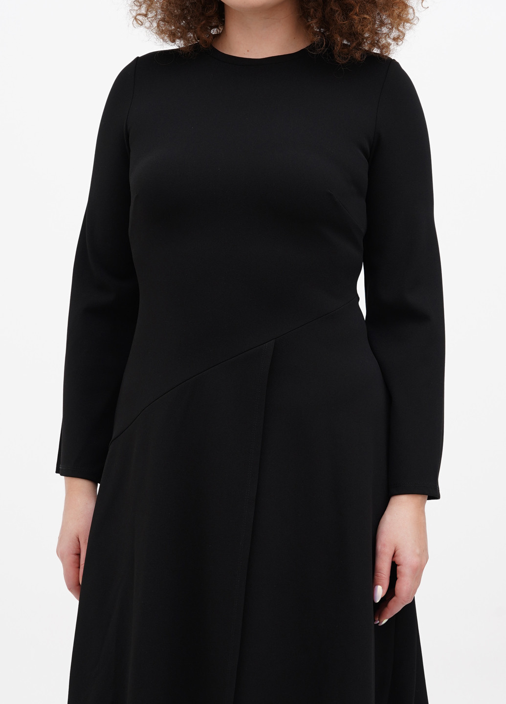 Черное кэжуал платье Closet однотонное