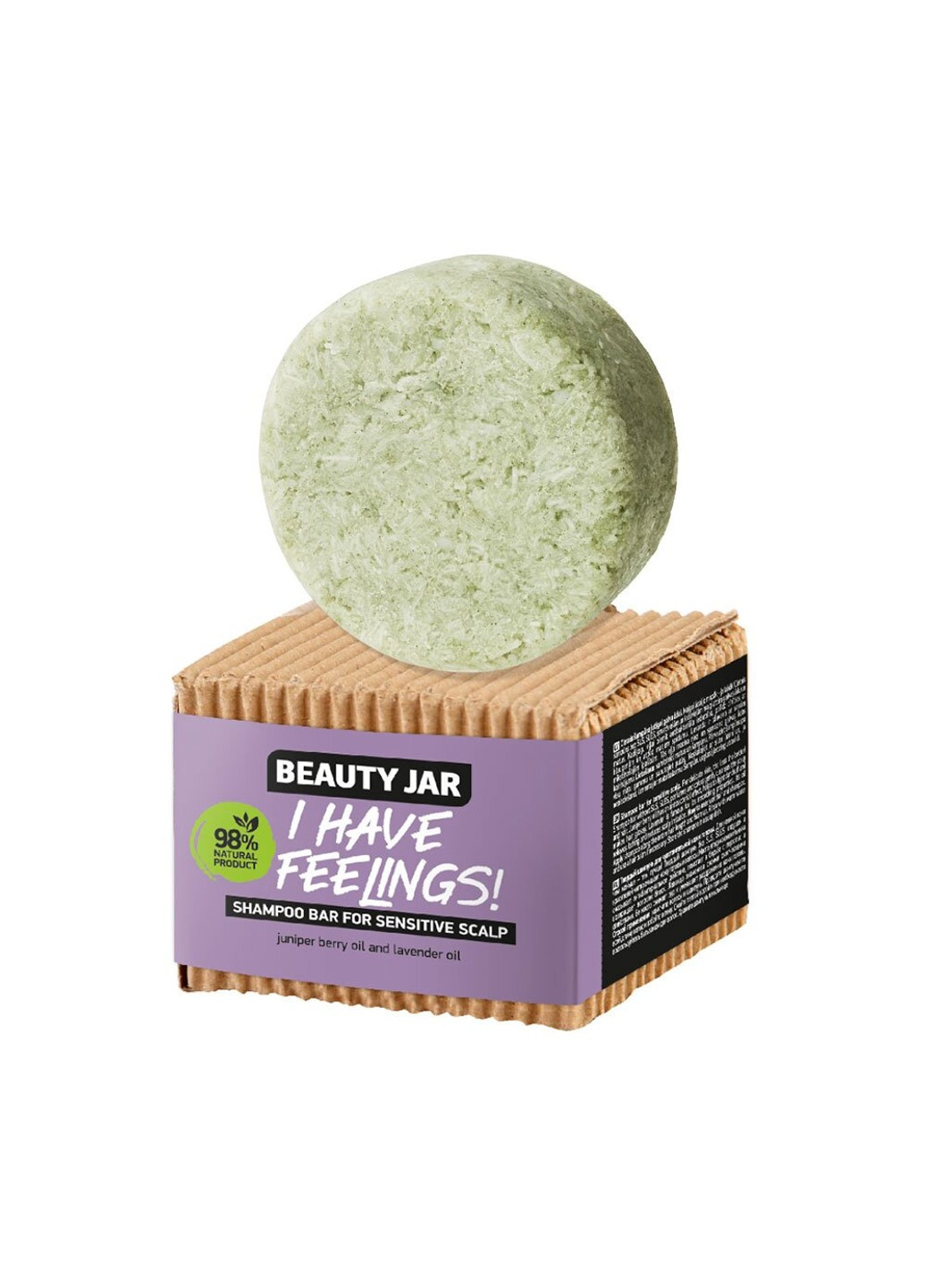 Твердый шампунь для чувствительной кожи головы I Have Feelings 65 г Beauty Jar (255361818)