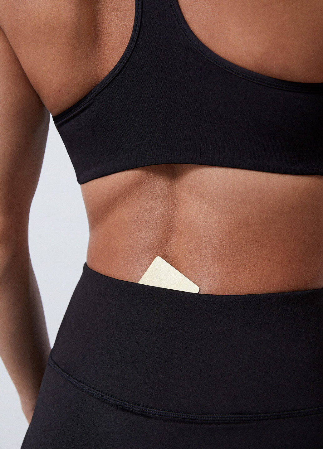 Черная спортивная однотонная юбка Dash&Stars клешированная