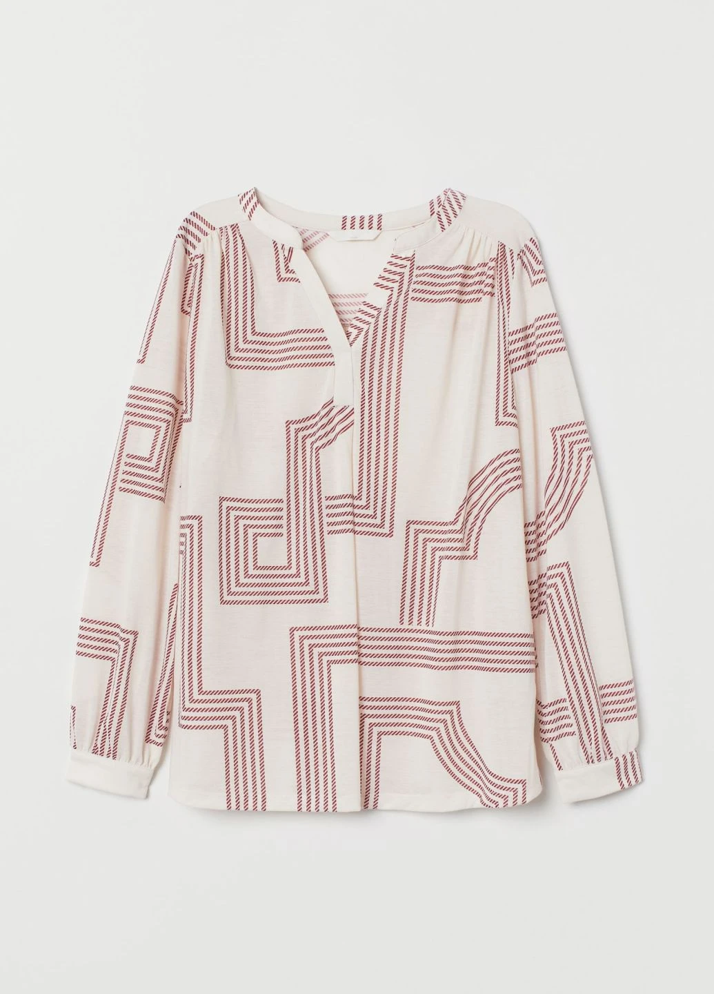 Молочная блуза для беременных H&M