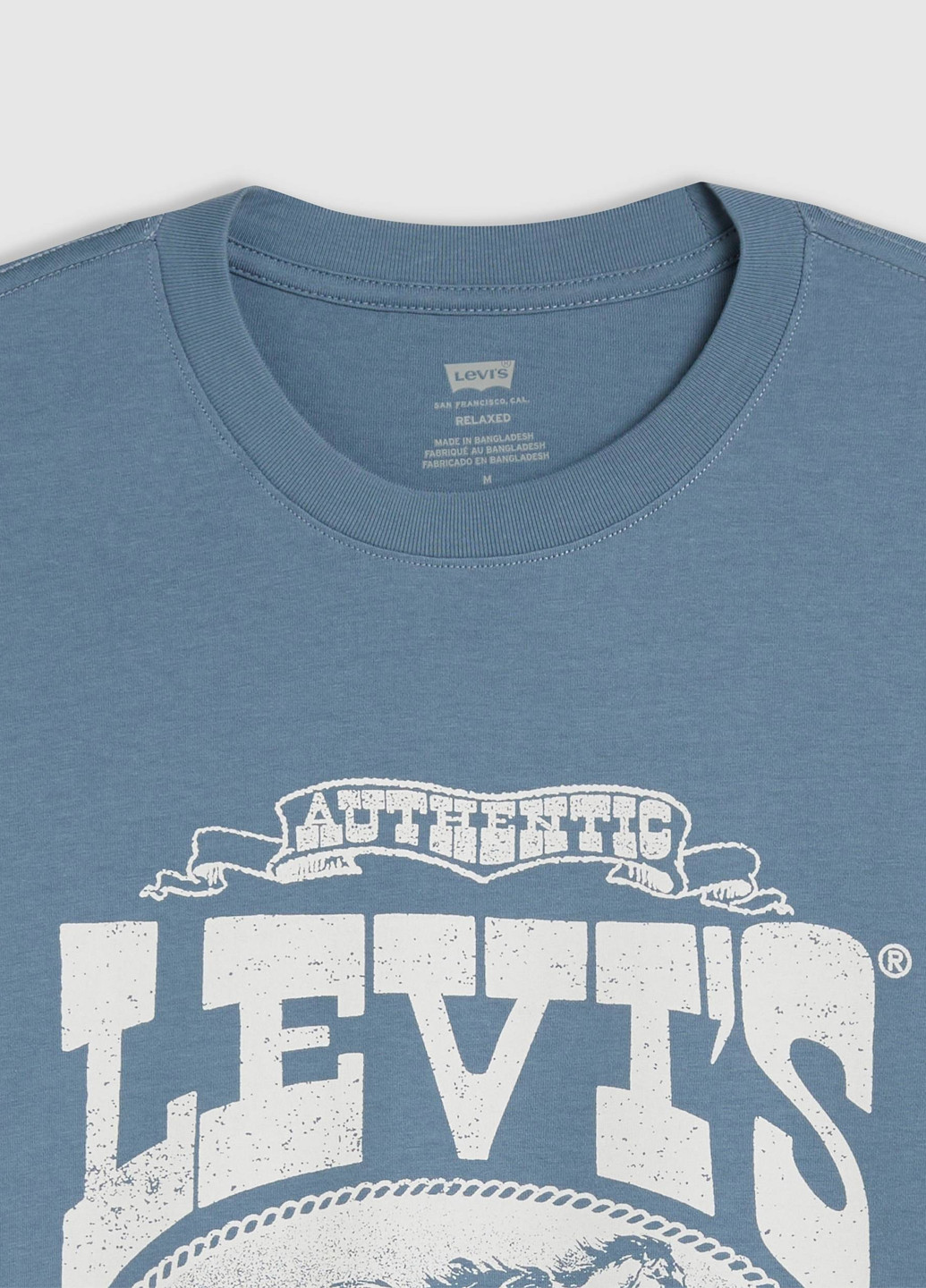 Блакитна футболка Levi's
