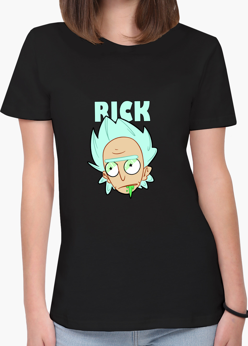 Футболка жіноча Рік Санчез і Бендер Рік і Морті (Bender Rick and Morty) (8976-2942) XXL MobiPrint - (227212273)
