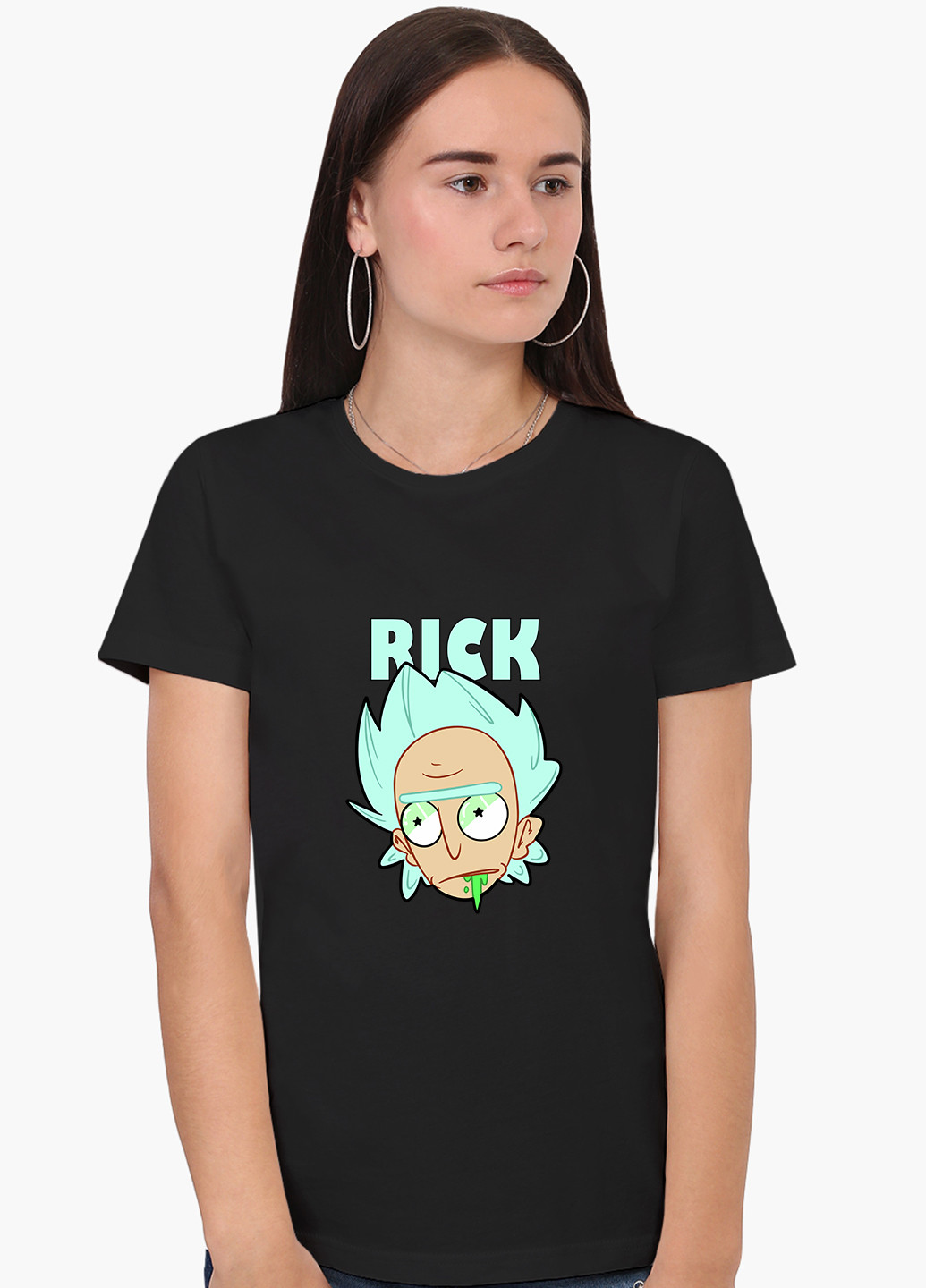 Футболка жіноча Рік Санчез і Бендер Рік і Морті (Bender Rick and Morty) (8976-2942) XXL MobiPrint - (227212273)