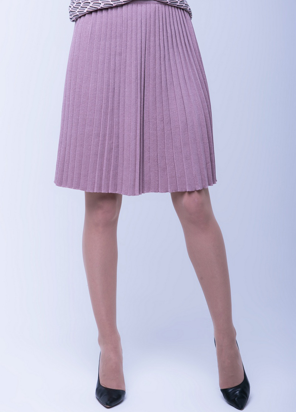 Розовая кэжуал однотонная юбка Sewel плиссе
