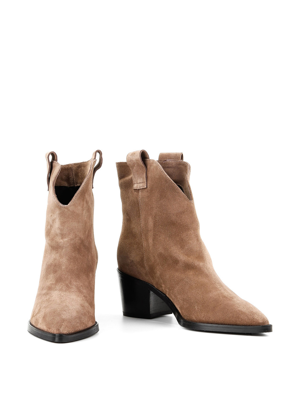 Бежеві демісезонна ботільйони Le'BERDES