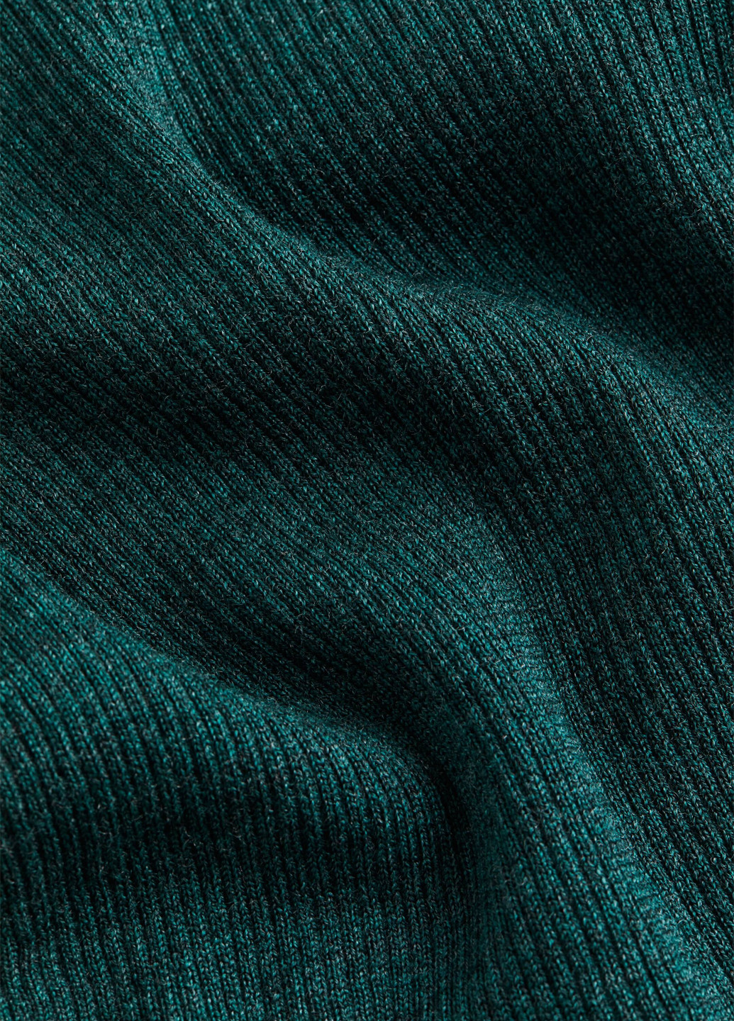 Темно-зеленый зимний светр H&M