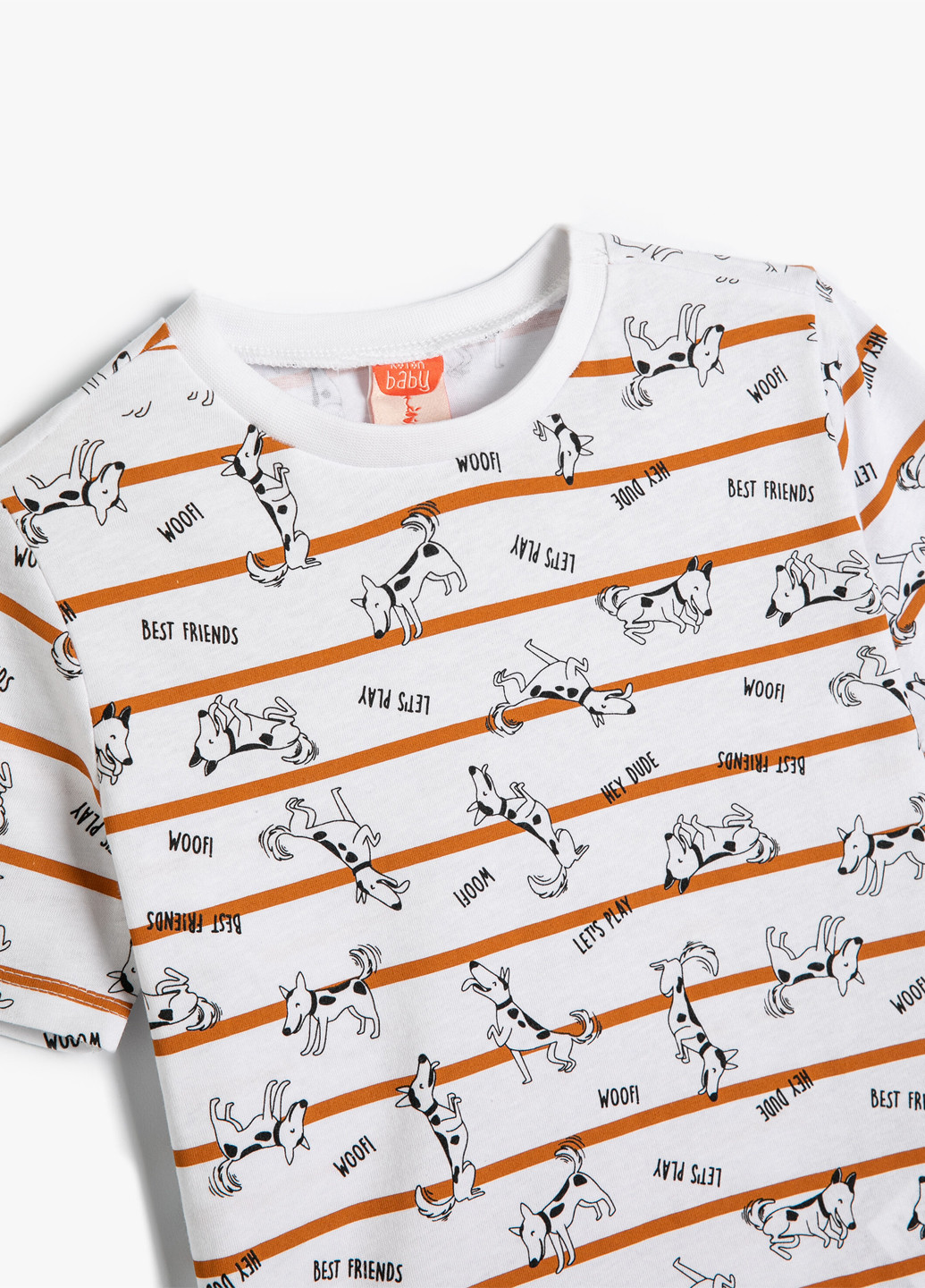 Біла літня футболка KOTON