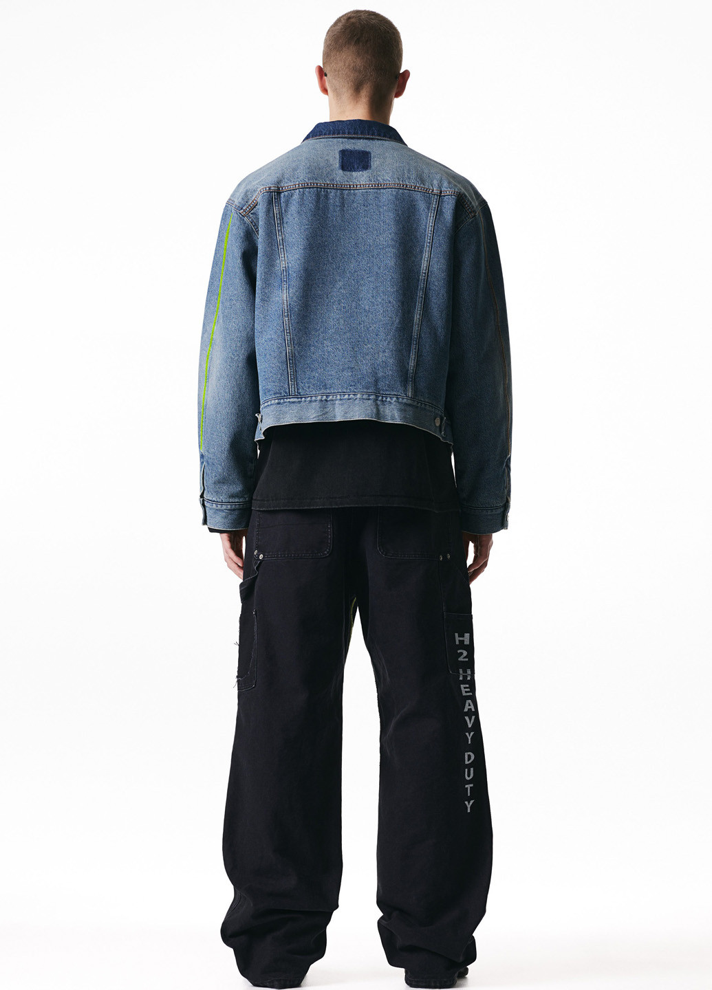 Светло-синяя демисезонная куртка H&M