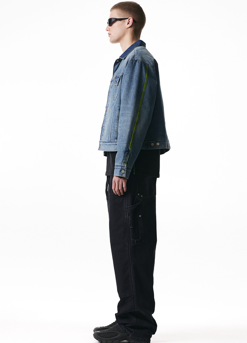 Светло-синяя демисезонная куртка H&M