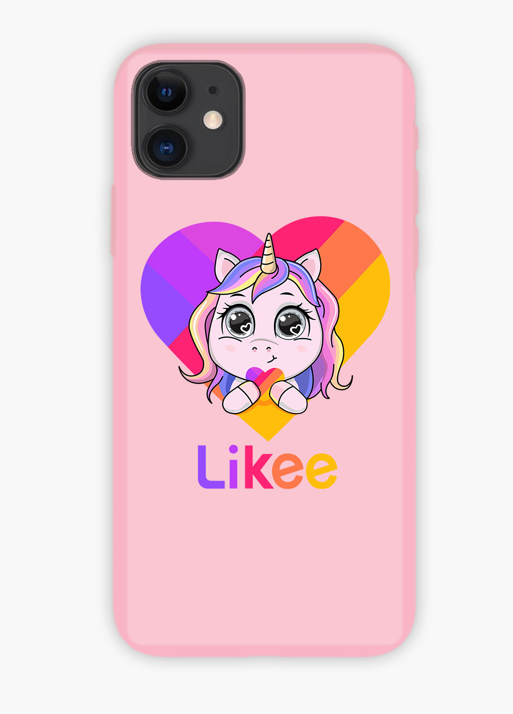 Чехол силиконовый Apple Iphone 7 Лайк Единорог (Likee Unicorn) (17361-1593) MobiPrint (219517344)
