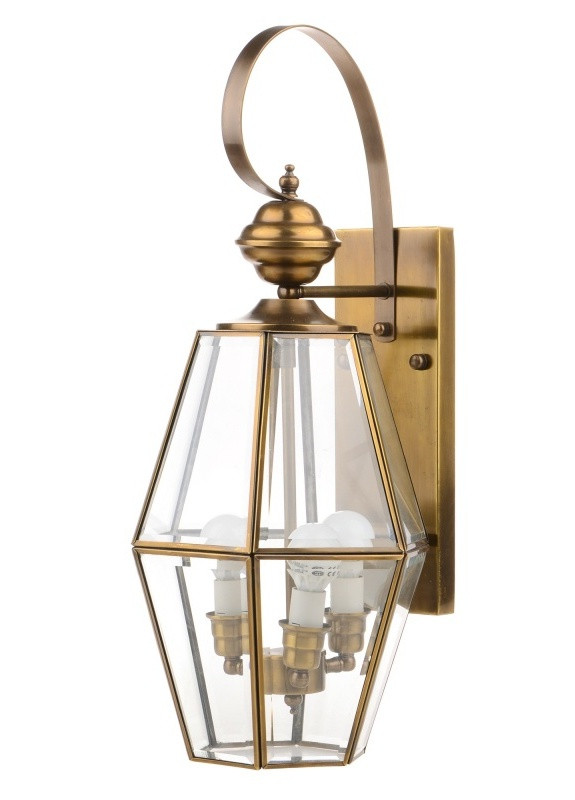 Світильник настінний фасадний накладний GL-42 AM/3 E14 Brille (253893055)