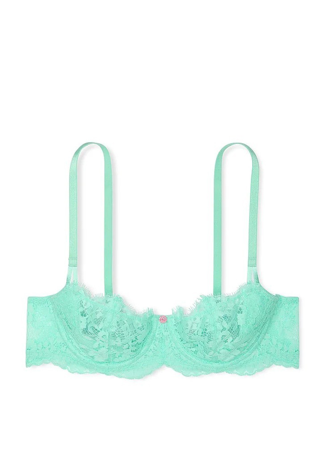 Бирюзовый демисезонный комплект (бюстгальтер, трусики) Victoria's Secret