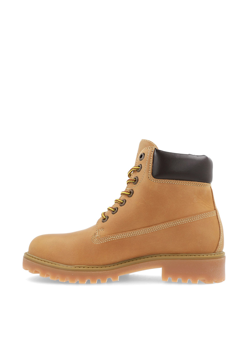 Бежевые осенние ботинки тимберленды Lumberjack