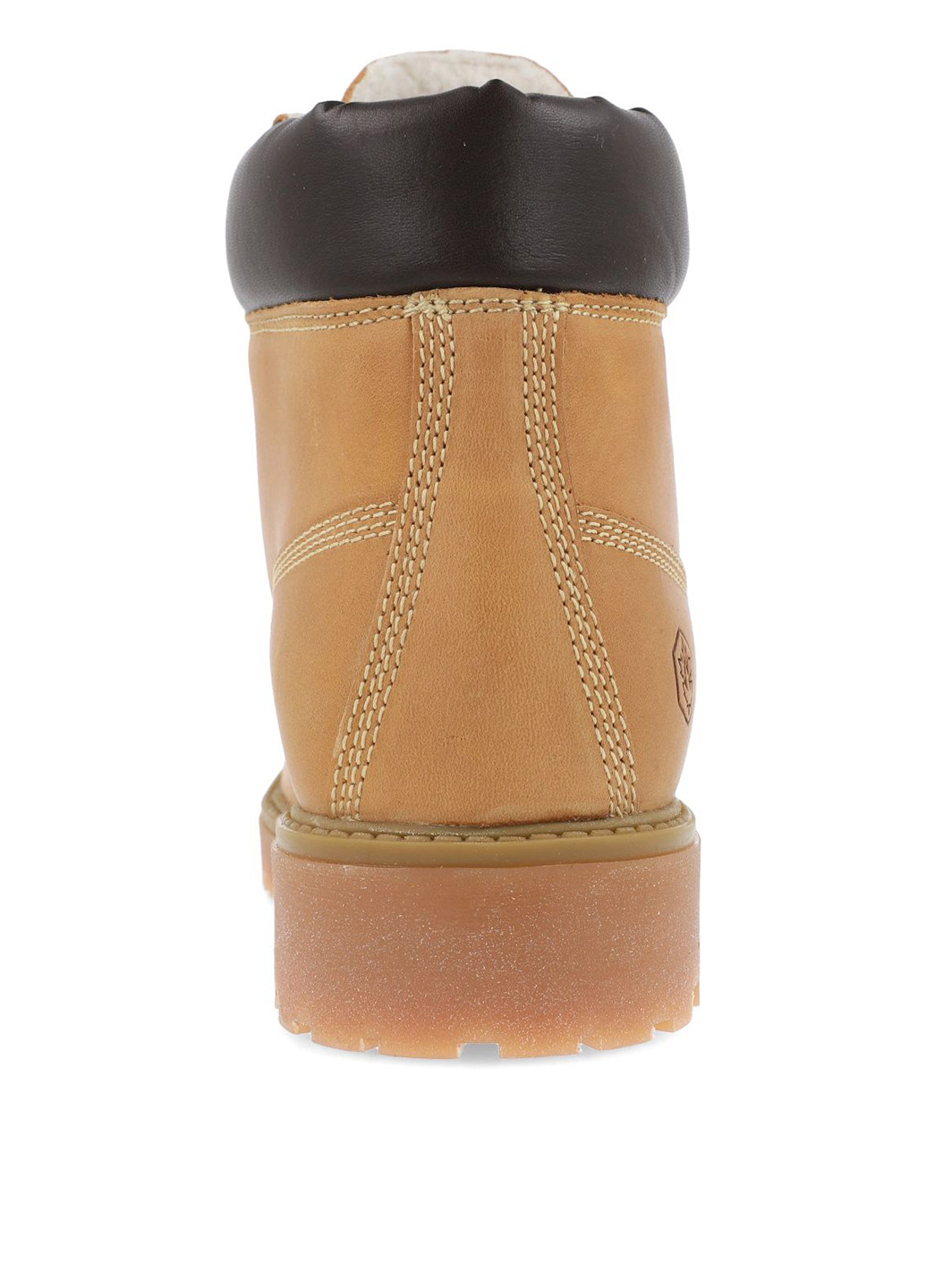 Бежевые осенние ботинки тимберленды Lumberjack