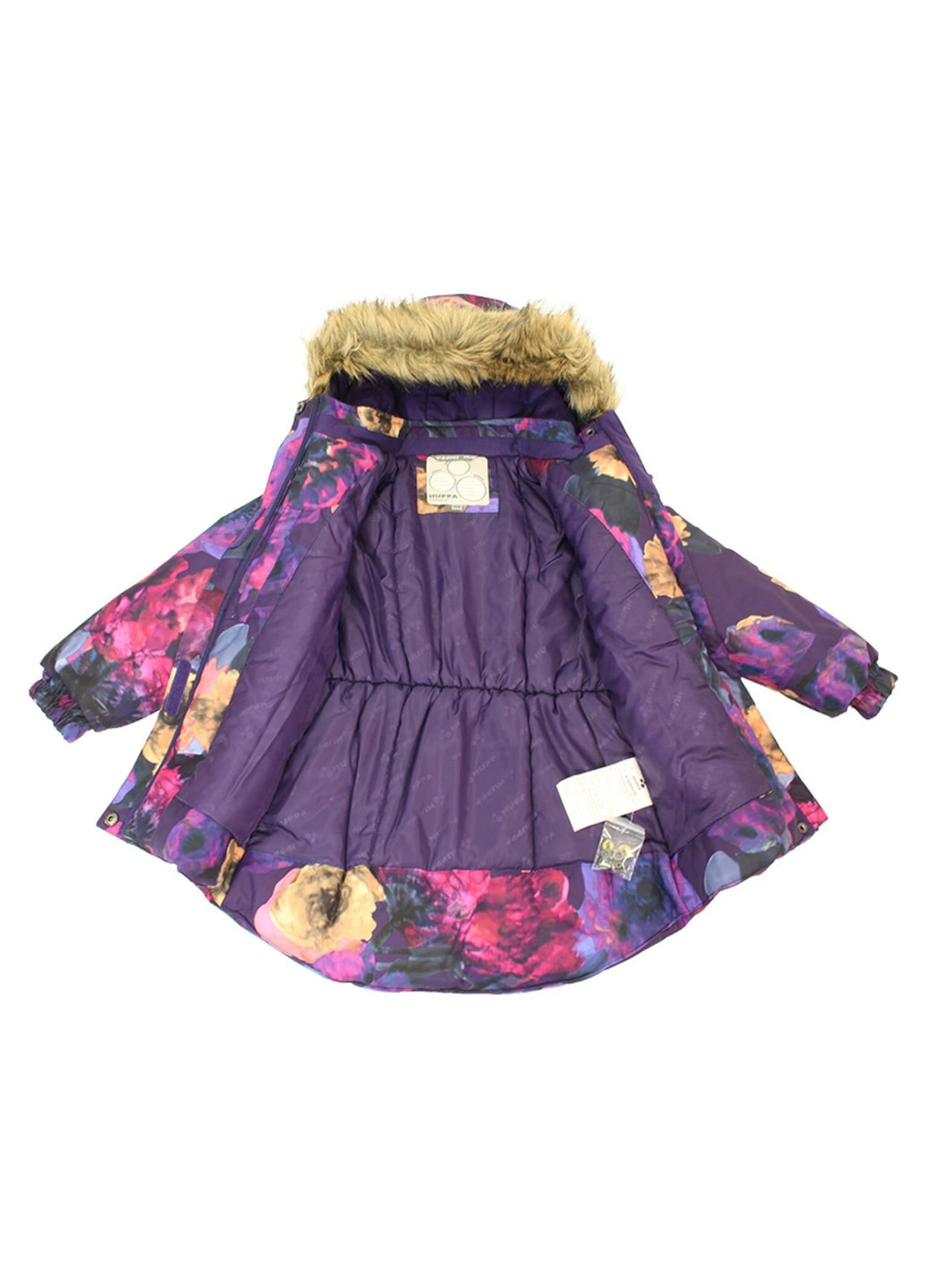 Фиолетовый зимний комплект зимний (куртка + брюки) renely 1 Huppa