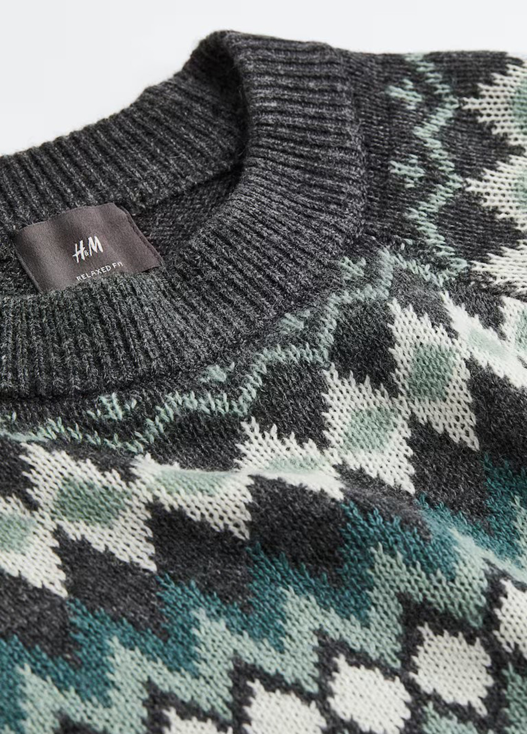 Темно-серый демисезонный джемпер джемпер H&M