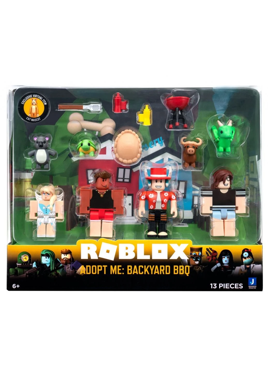 Фігурка Roblox Multipack Adopt Me Backyard BBQ W7 (ROG0190) Jazwares (254072736)