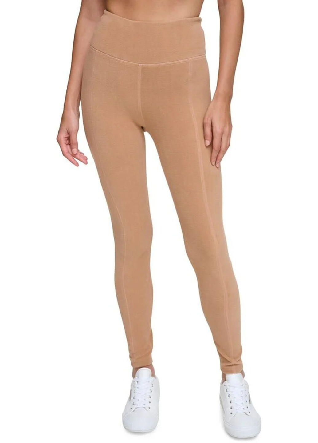 Бежевые демисезонные леггинсы Calvin Klein