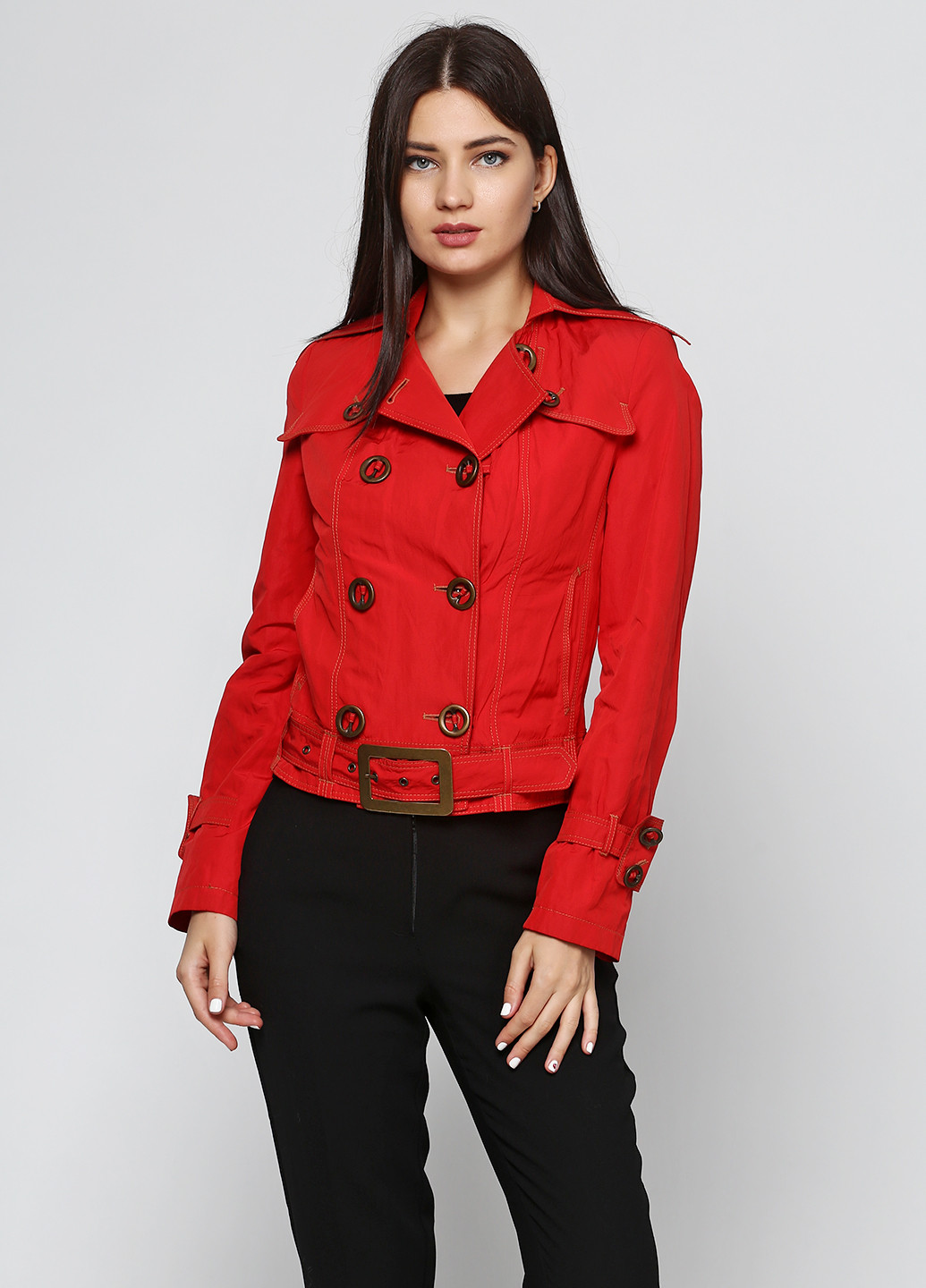 Темно-красная демисезонная куртка Rolada