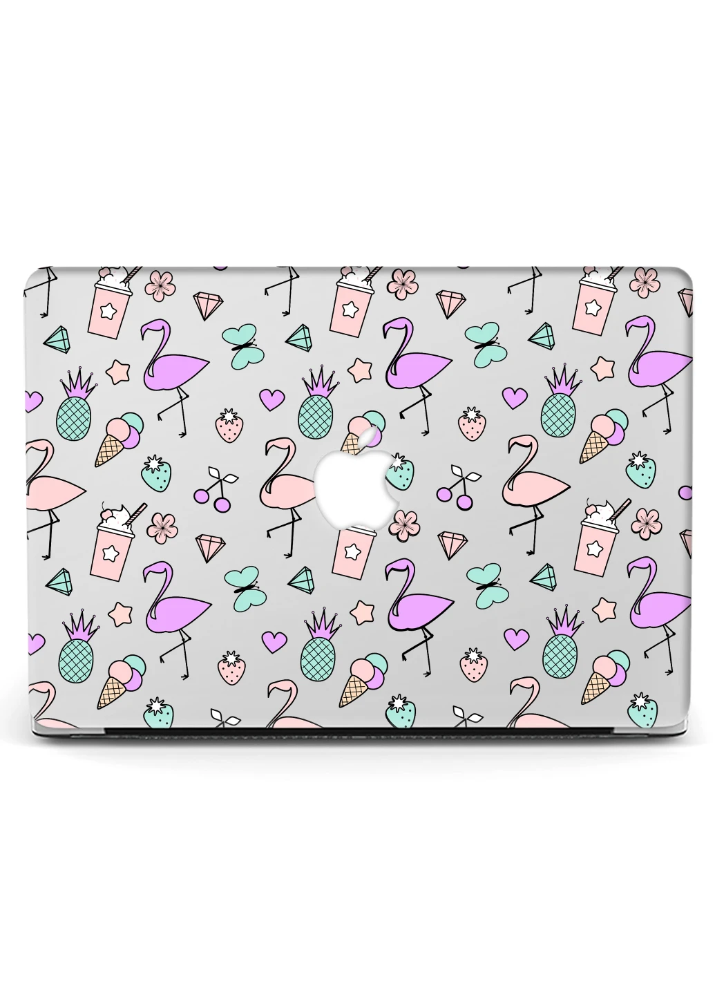 Чохол пластиковий для Apple MacBook 12 A1534 / A1931 Фламінго (Flamingo) (3365-1937) MobiPrint (218505466)