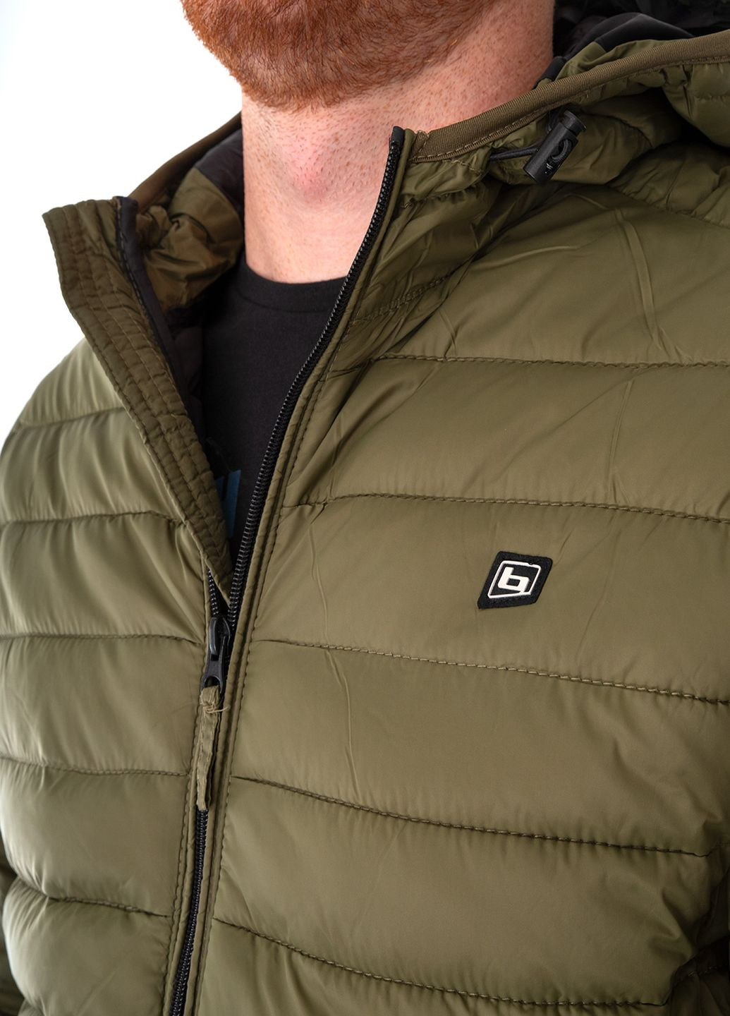 Зеленая демисезонная куртка Blend