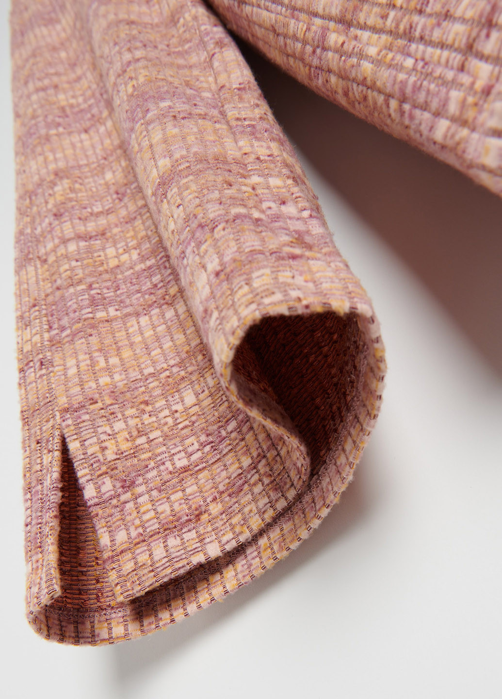 Комбинированные кэжуал демисезонные прямые брюки Reserved