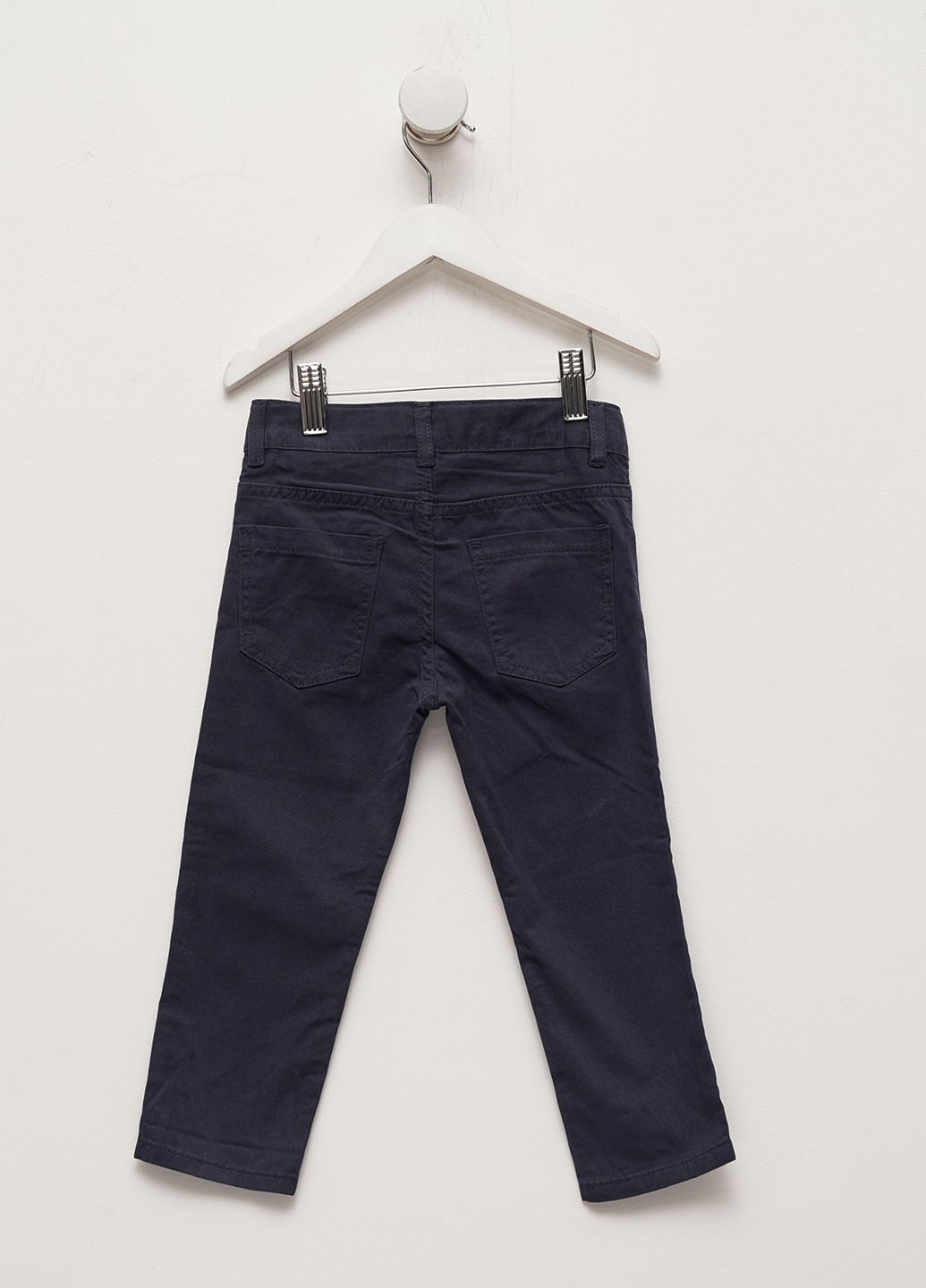 Темно-синие кэжуал демисезонные брюки чиносы H&M