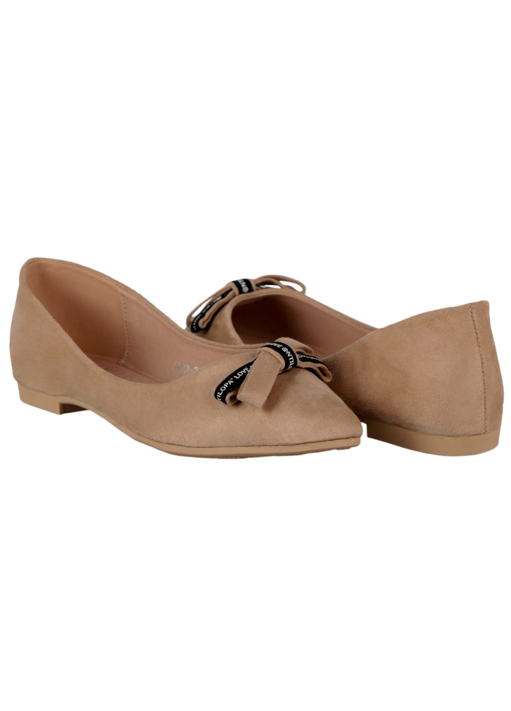 Жіночі жіночі балетки 198361 Pino Dangio | бежеві штучна шкіра (253535170)