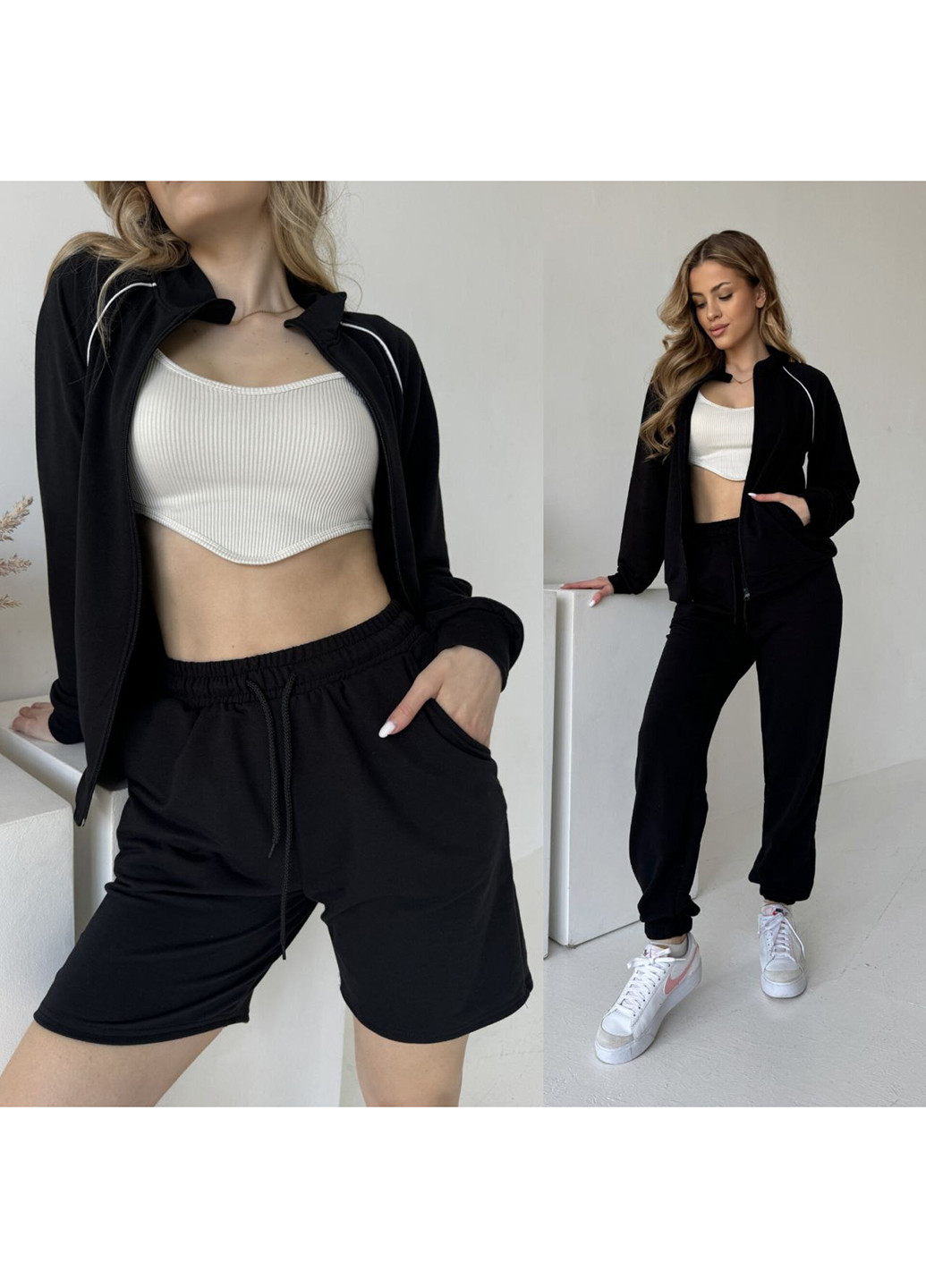 Костюм (штани, шорти, толстовка) No Brand (341297067)