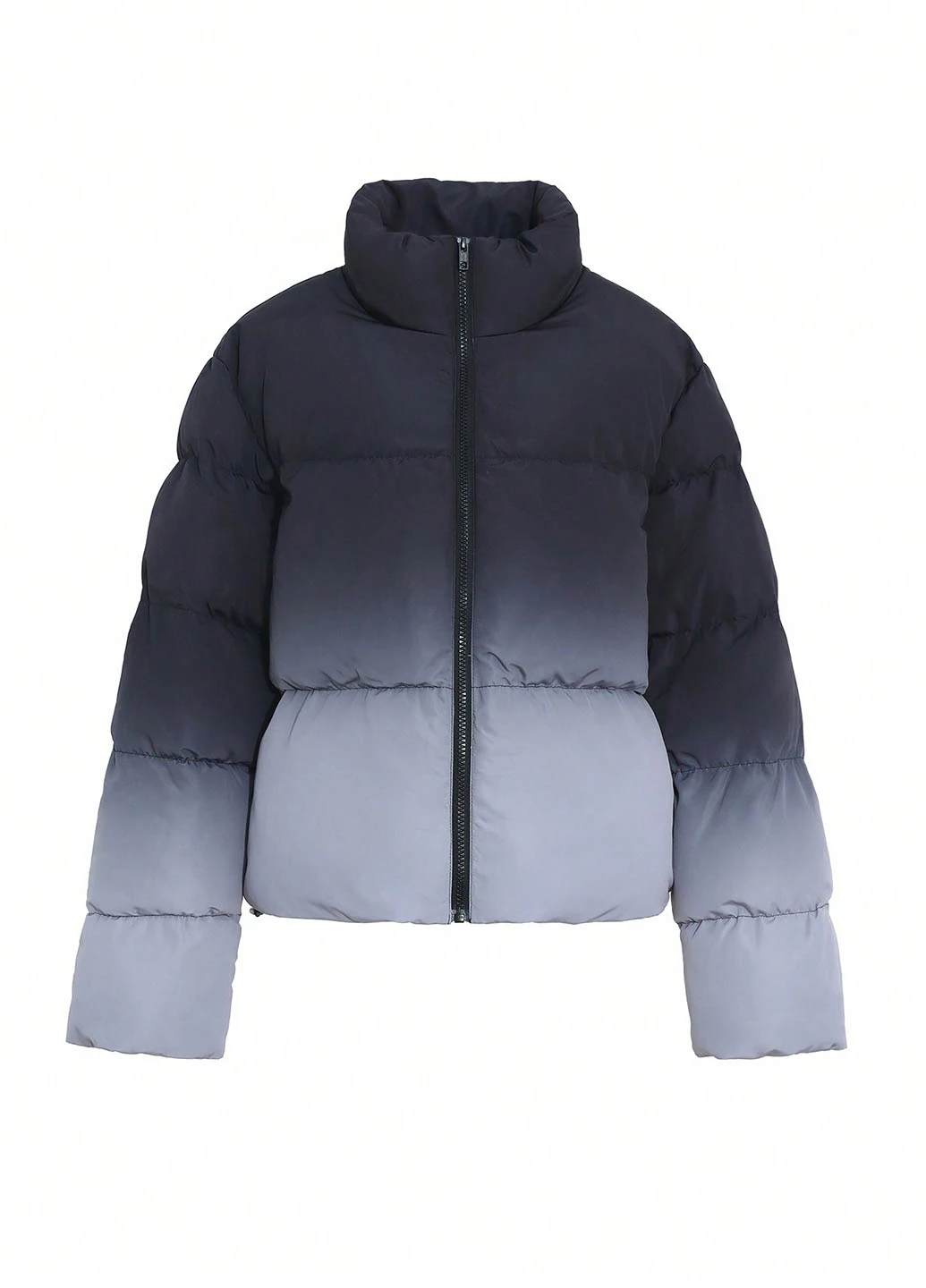 Комбинированная зимняя куртка SHEIN