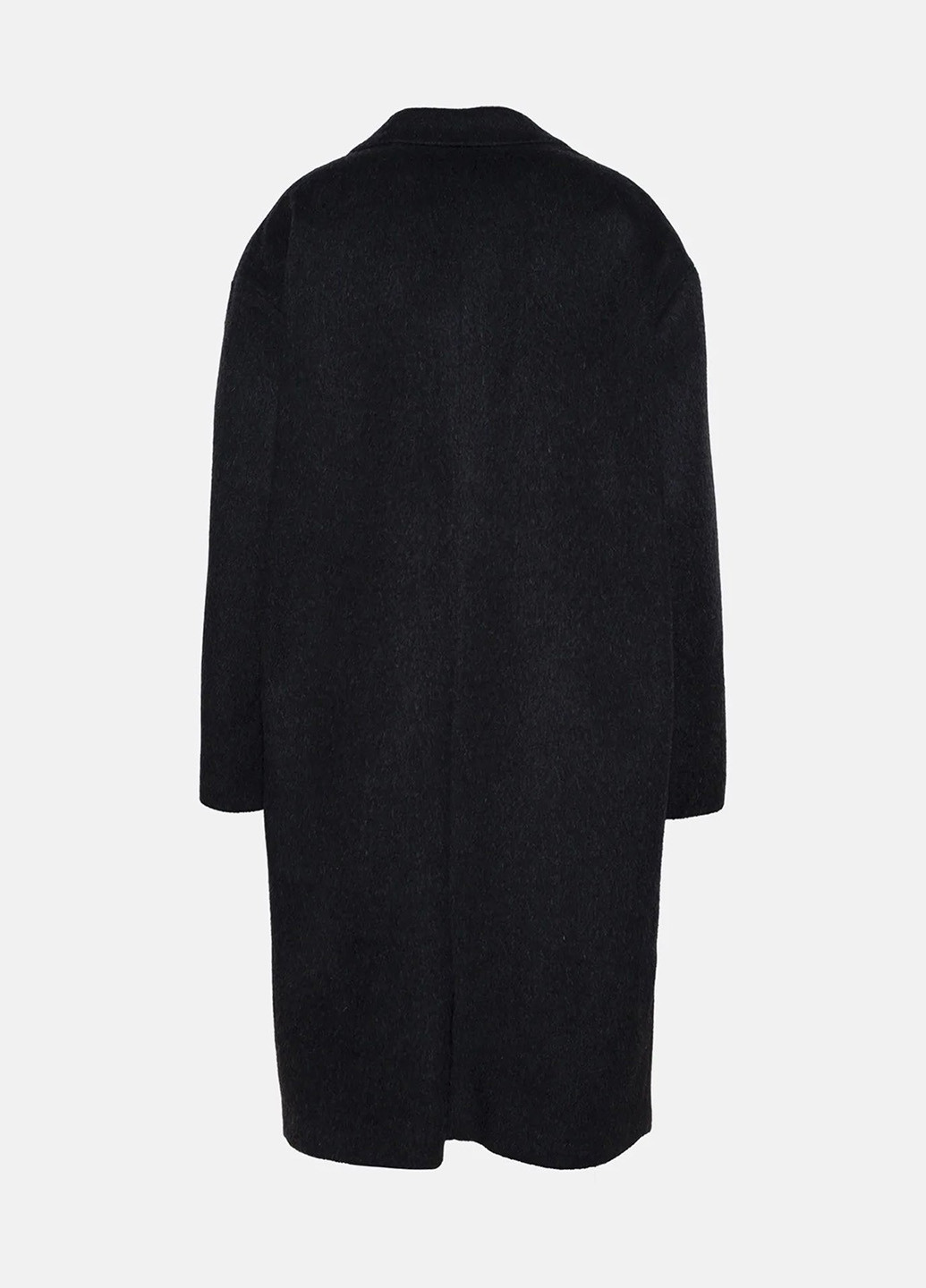 Черное зимнее Пальто оверсайз Calvin Klein