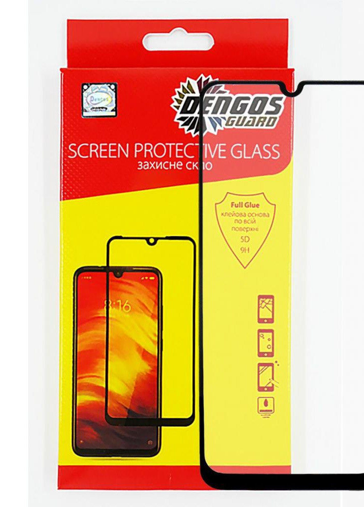 Скло захисне Full Glue для Samsung Galaxy A30s / A50s (black) (TGFG-80) DENGOS (203978568)