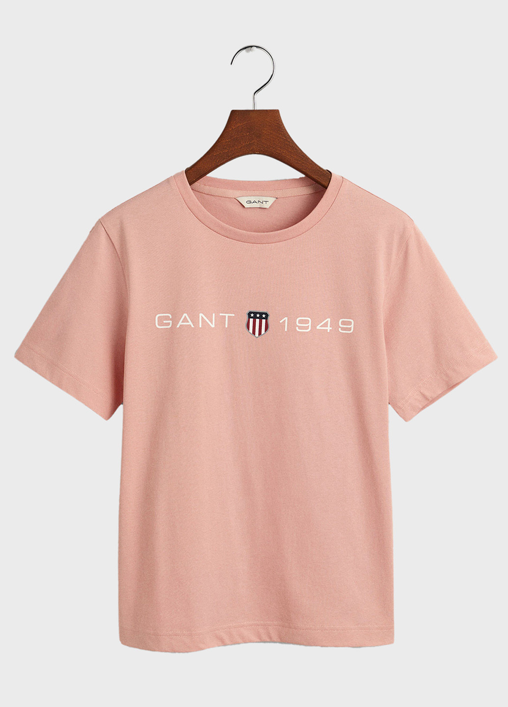 Рожева літня футболка Gant